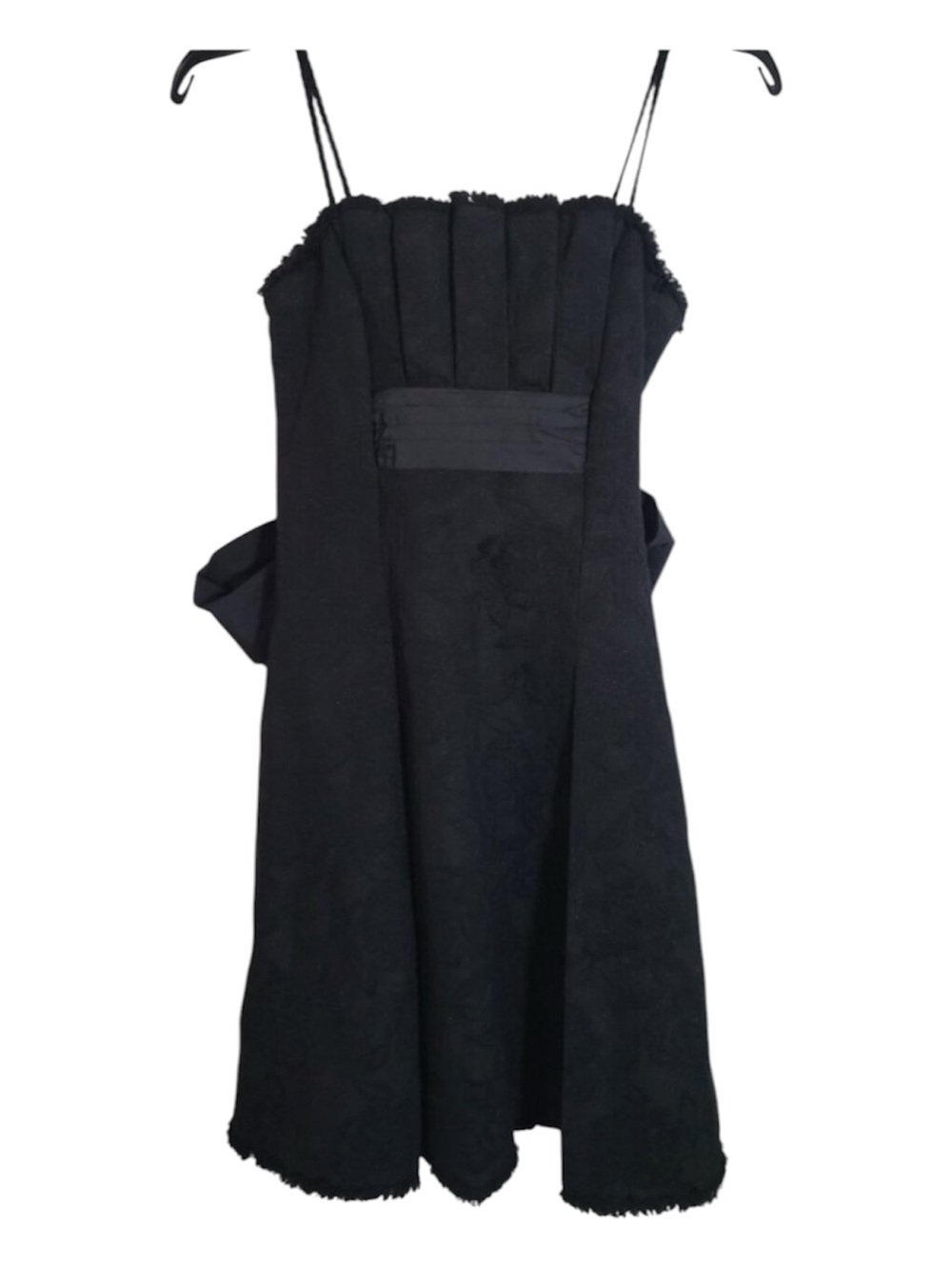 BCBGMAXAZIA Black Mini Dress Size 2 - Picture 3 of 9